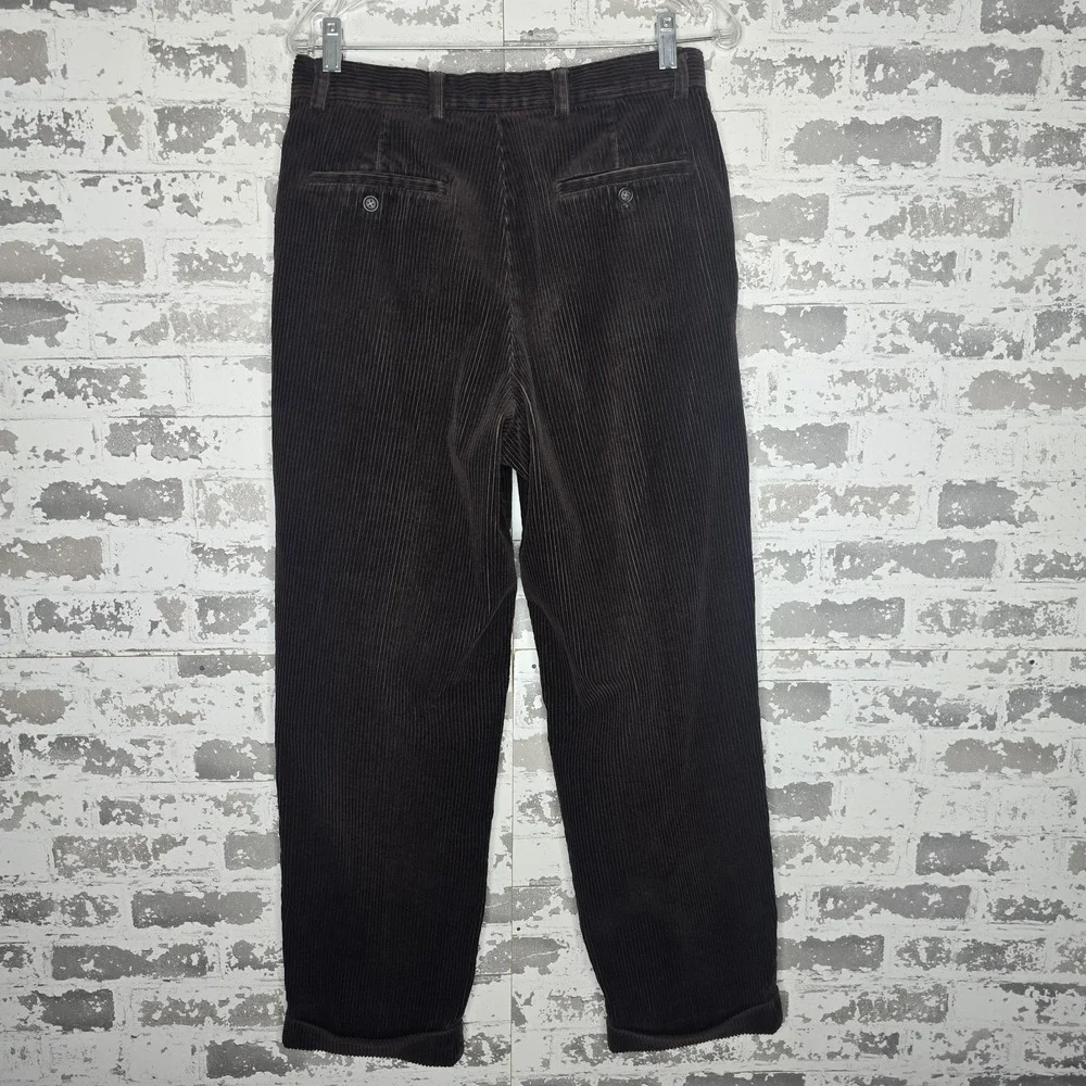 Gap Pants Mens 30x29 Corduroys‎ Brown VTG Y2K Straight Leg Cotton 90's